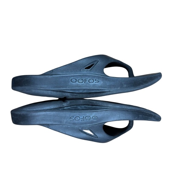 OOFOS Ooriginal Black Slide Unisex Recovery Sandals Men’s 5/Women’s 7 - Picture 5 of 10